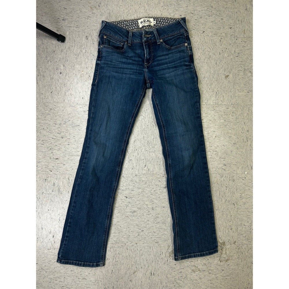 Ariat REAL Denim Bootcut Jeans Women 29R Medium Wash